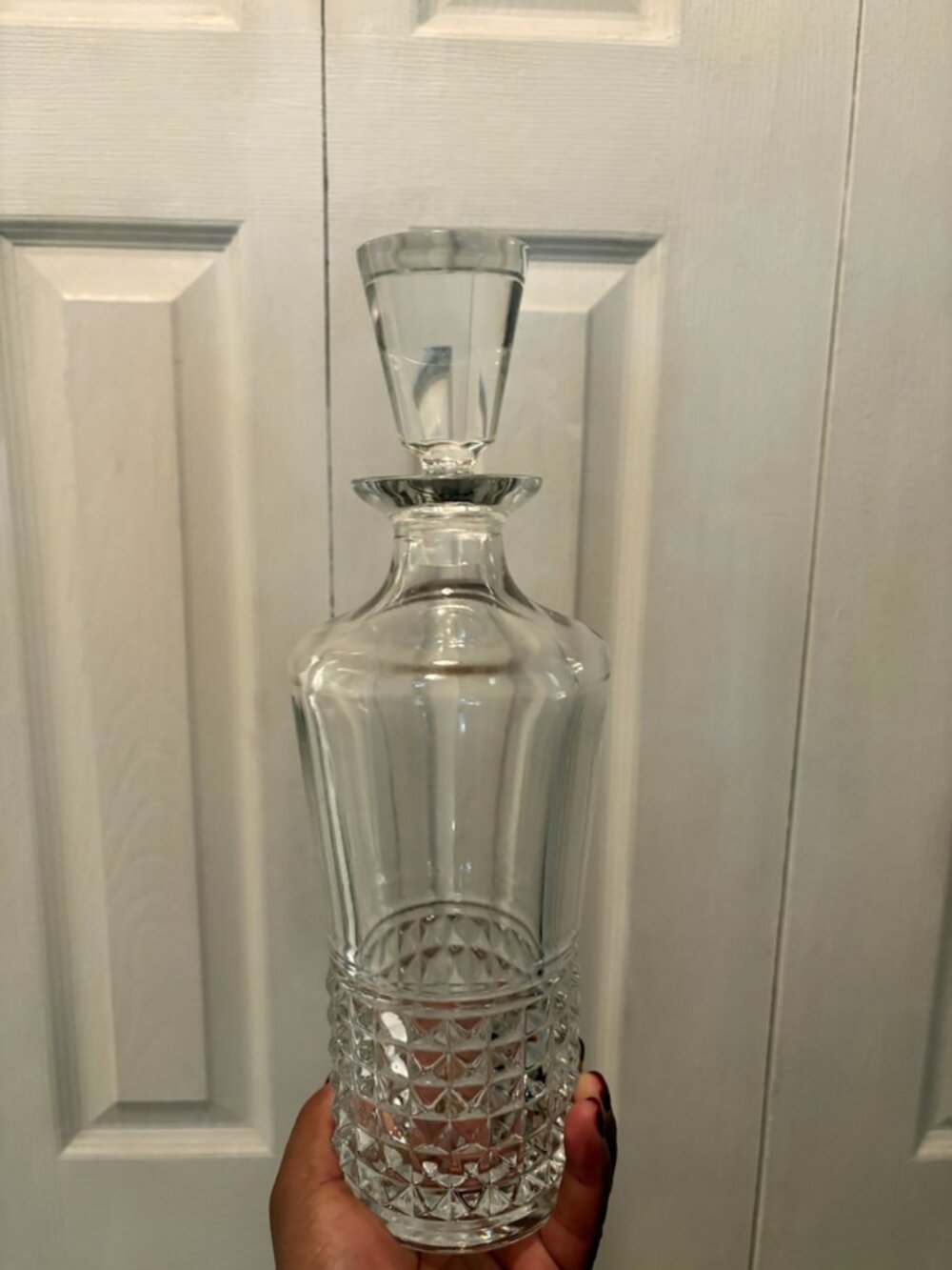 Elite Wine/Whiskey Bar Crystal Bottle